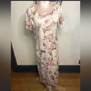 90s Helen Blake floral dress